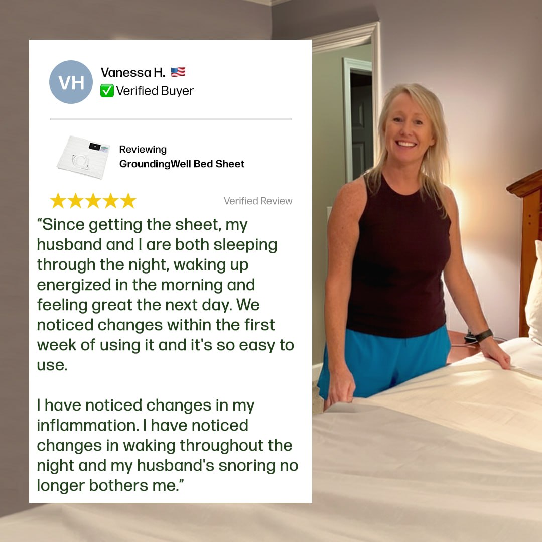 GroundingWell™ Bedsheet