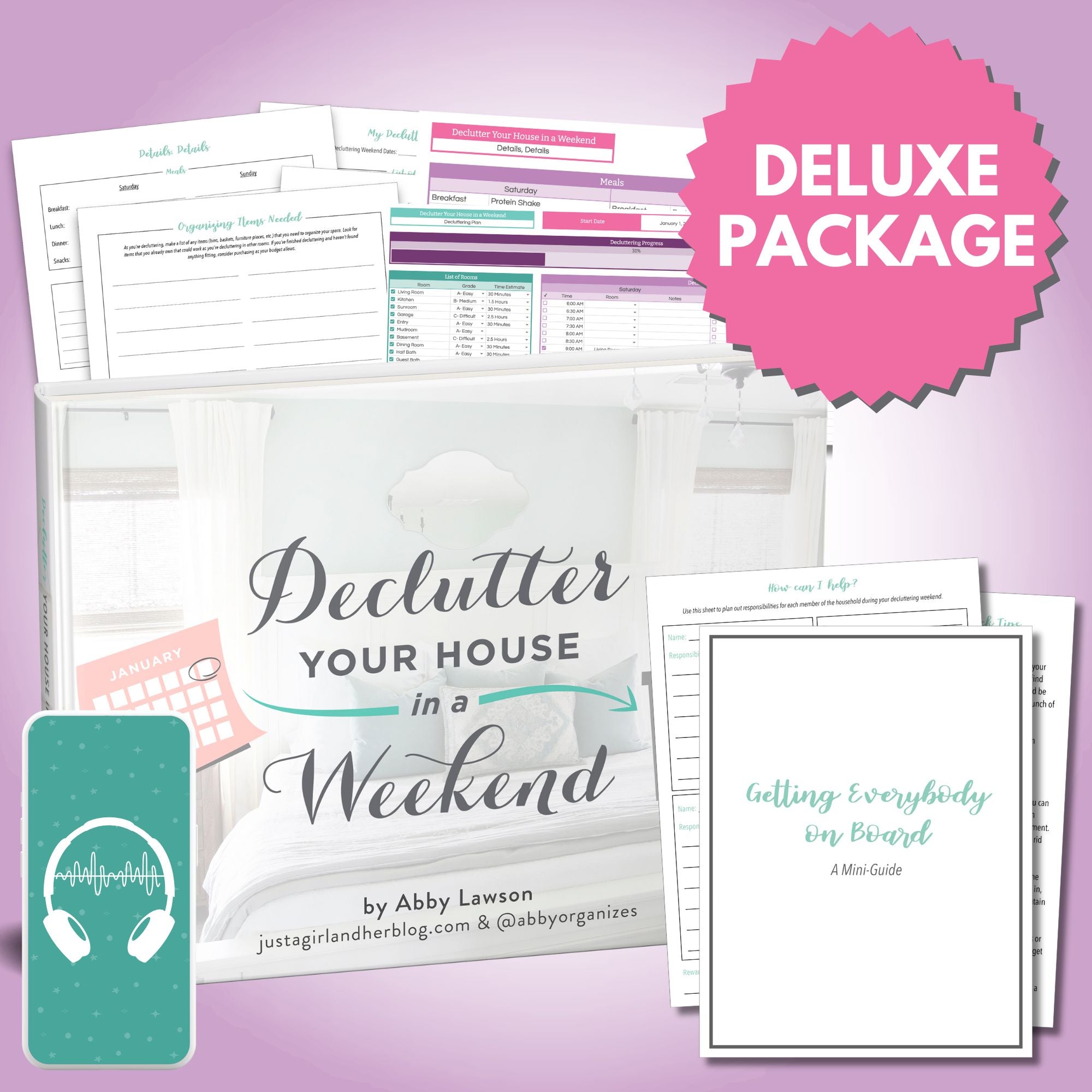 Deluxe Declutter Your House in a Weekend Package