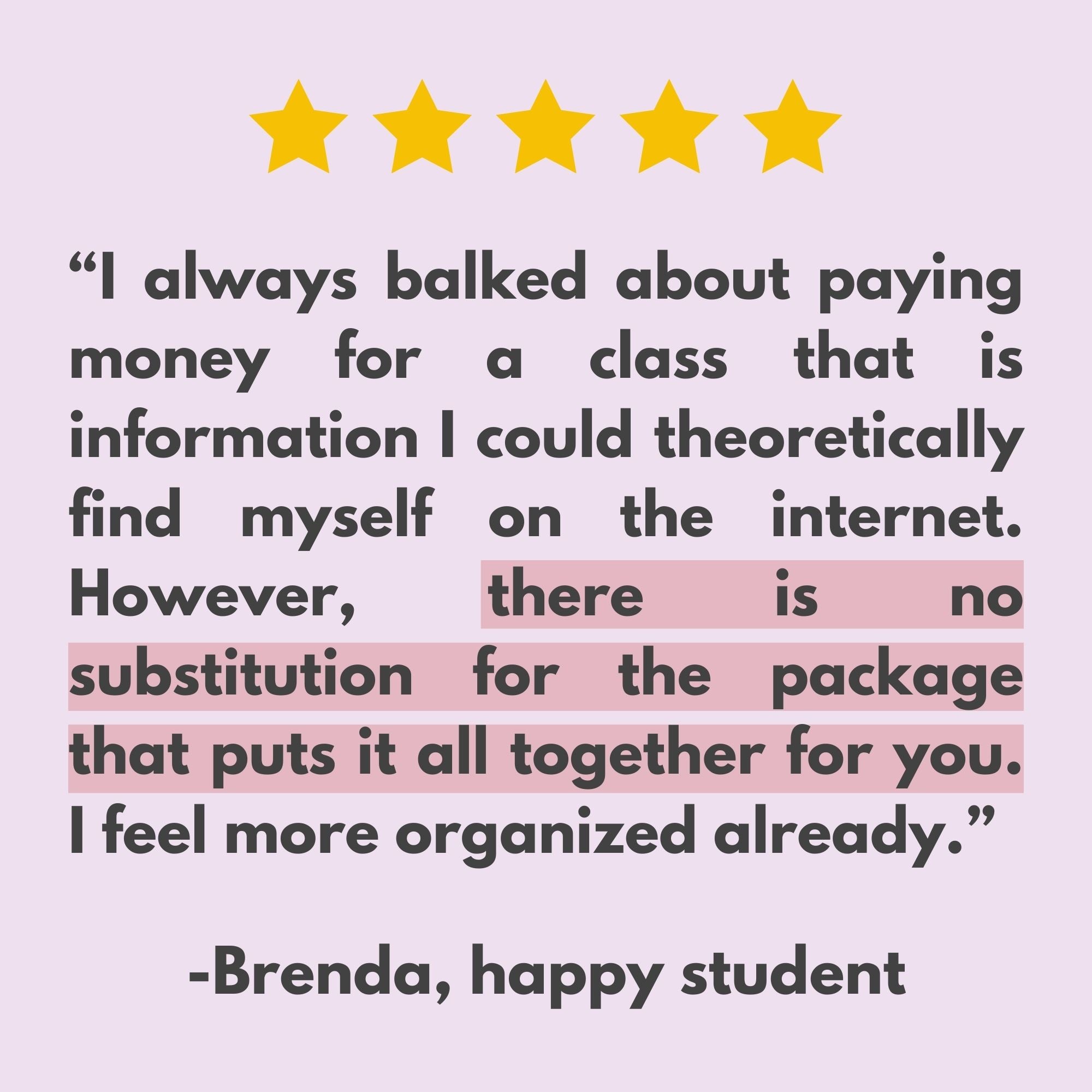 The Organized Home Method Course
