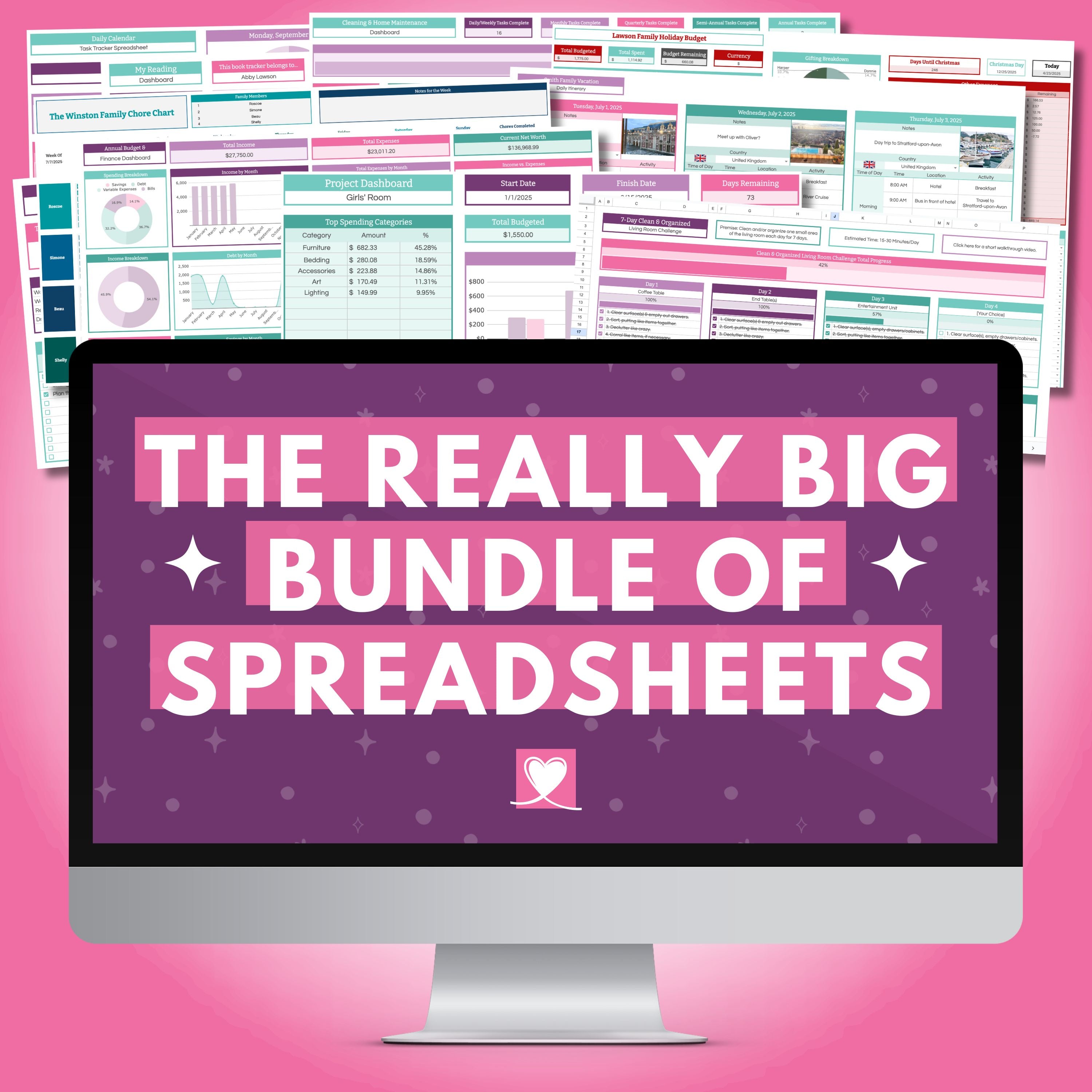 The Really Big Bundle of Spreadsheets