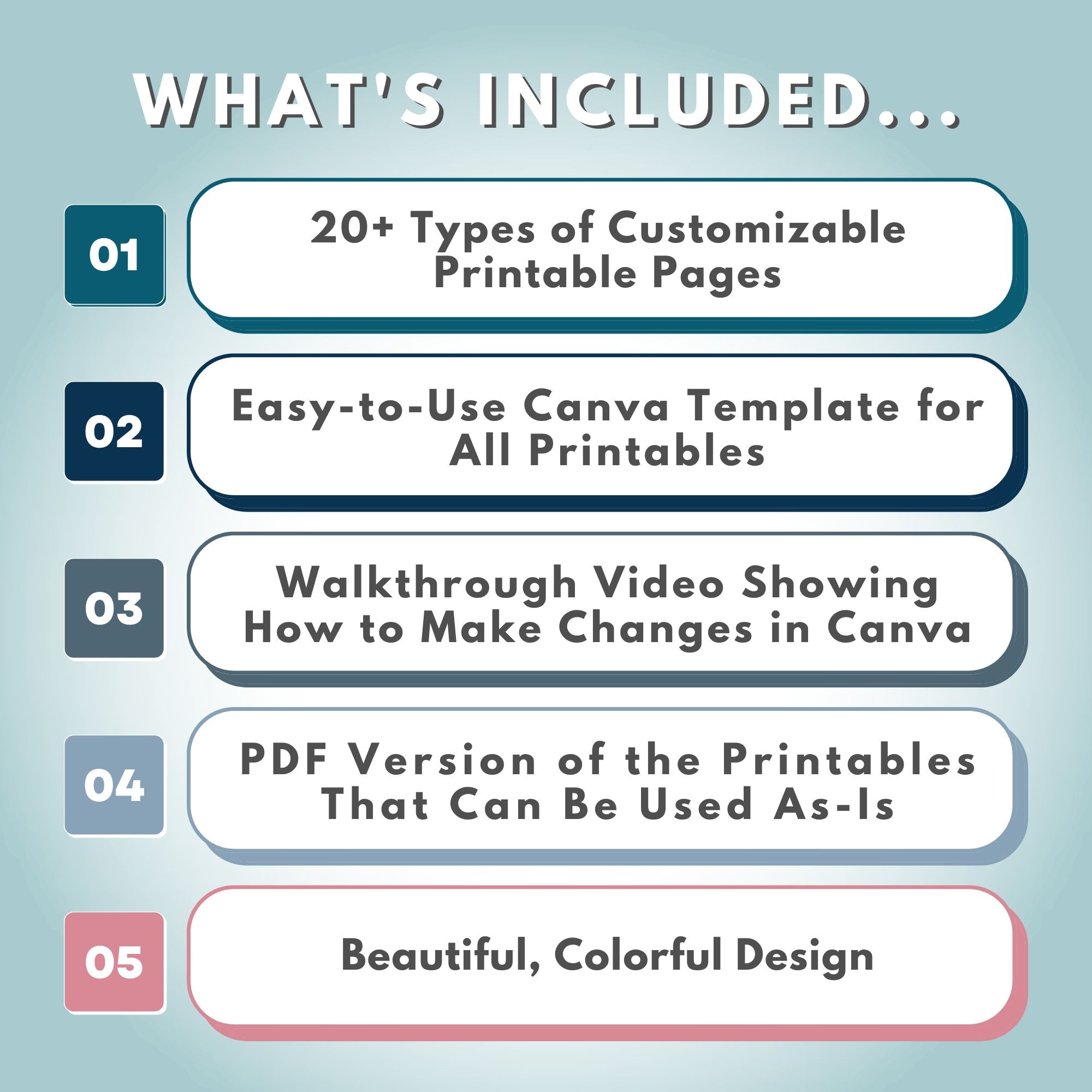 Editable Emergency Binder Canva Templates