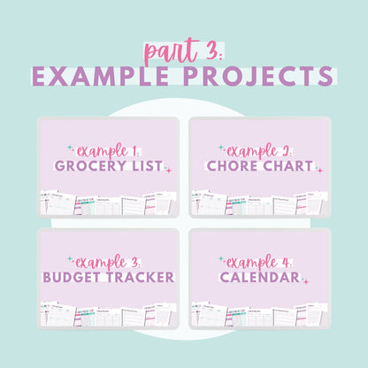 Create Your Own Organizing Printables