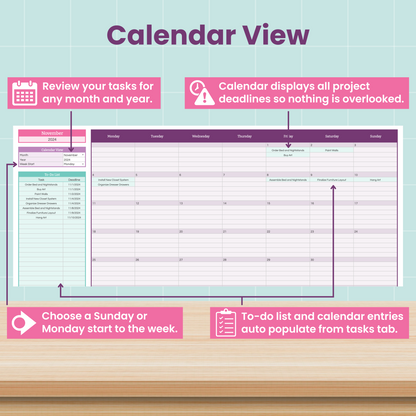 Love Your Home Spreadsheet Bundle