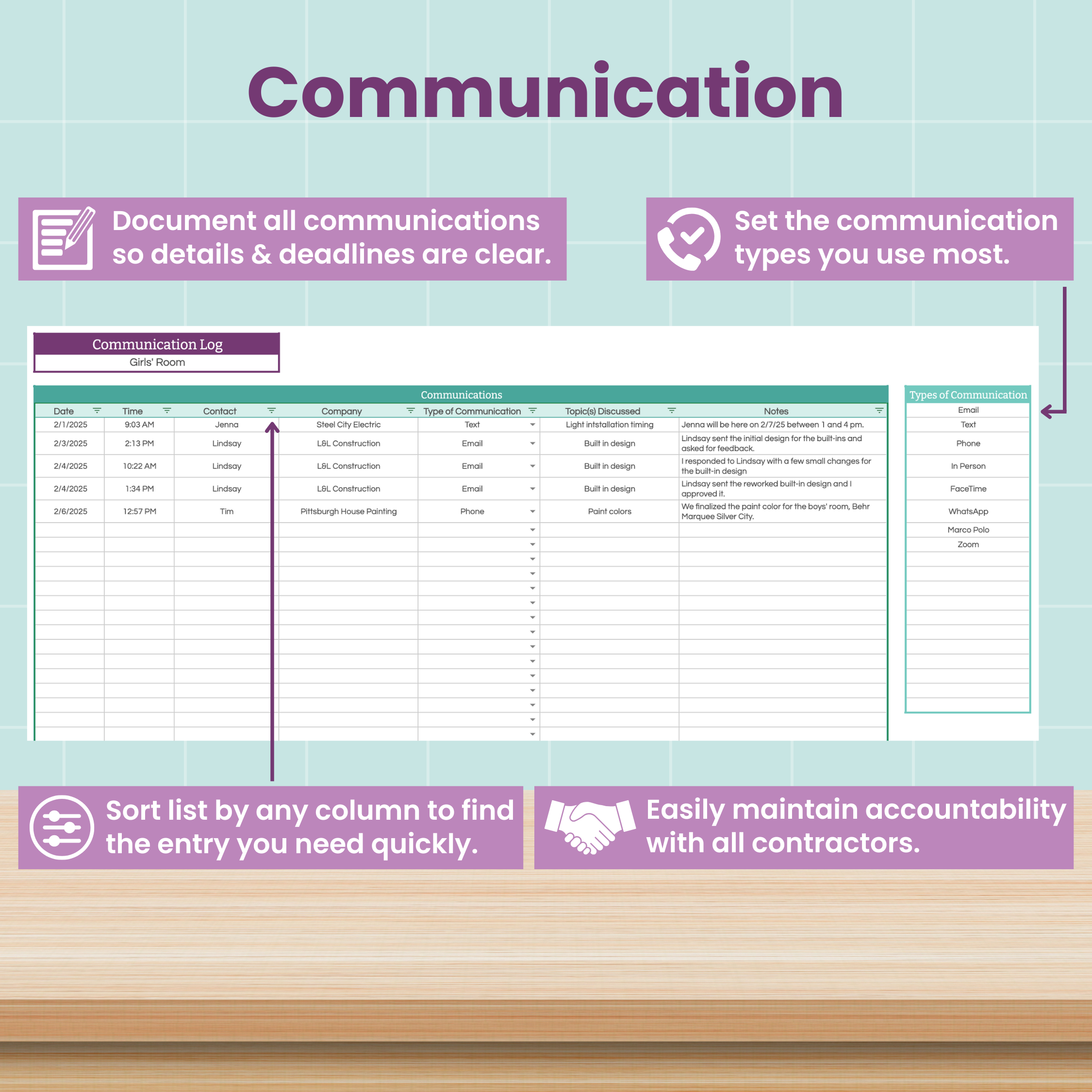 Love Your Home Spreadsheet Bundle