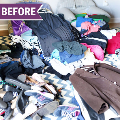Organize with Me: Clothes Challenge