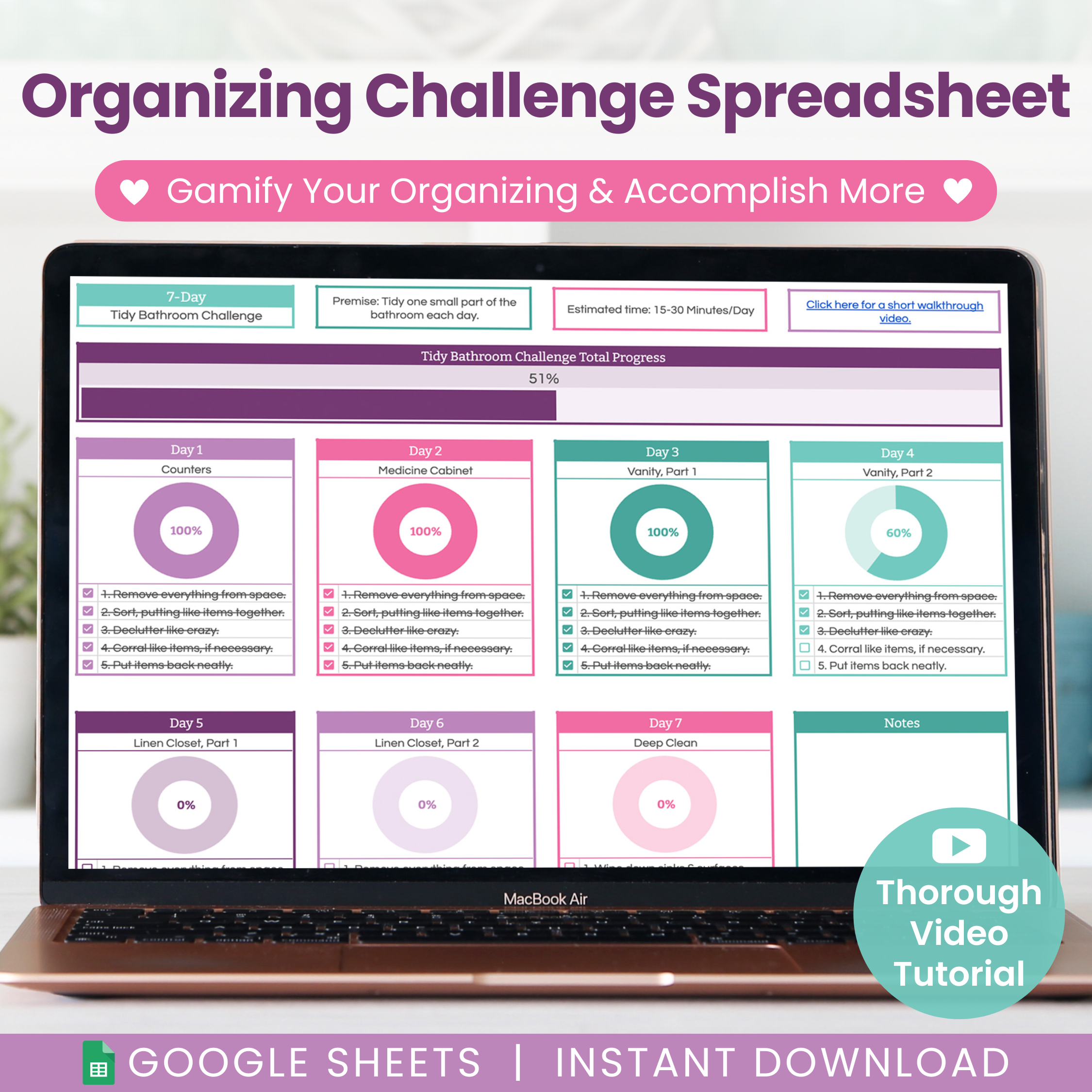 The Organizing Challenge Pack