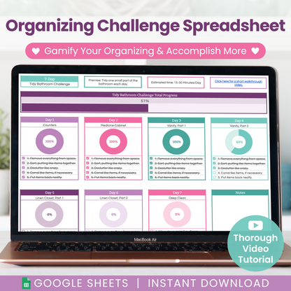 Love Your Home Spreadsheet Bundle