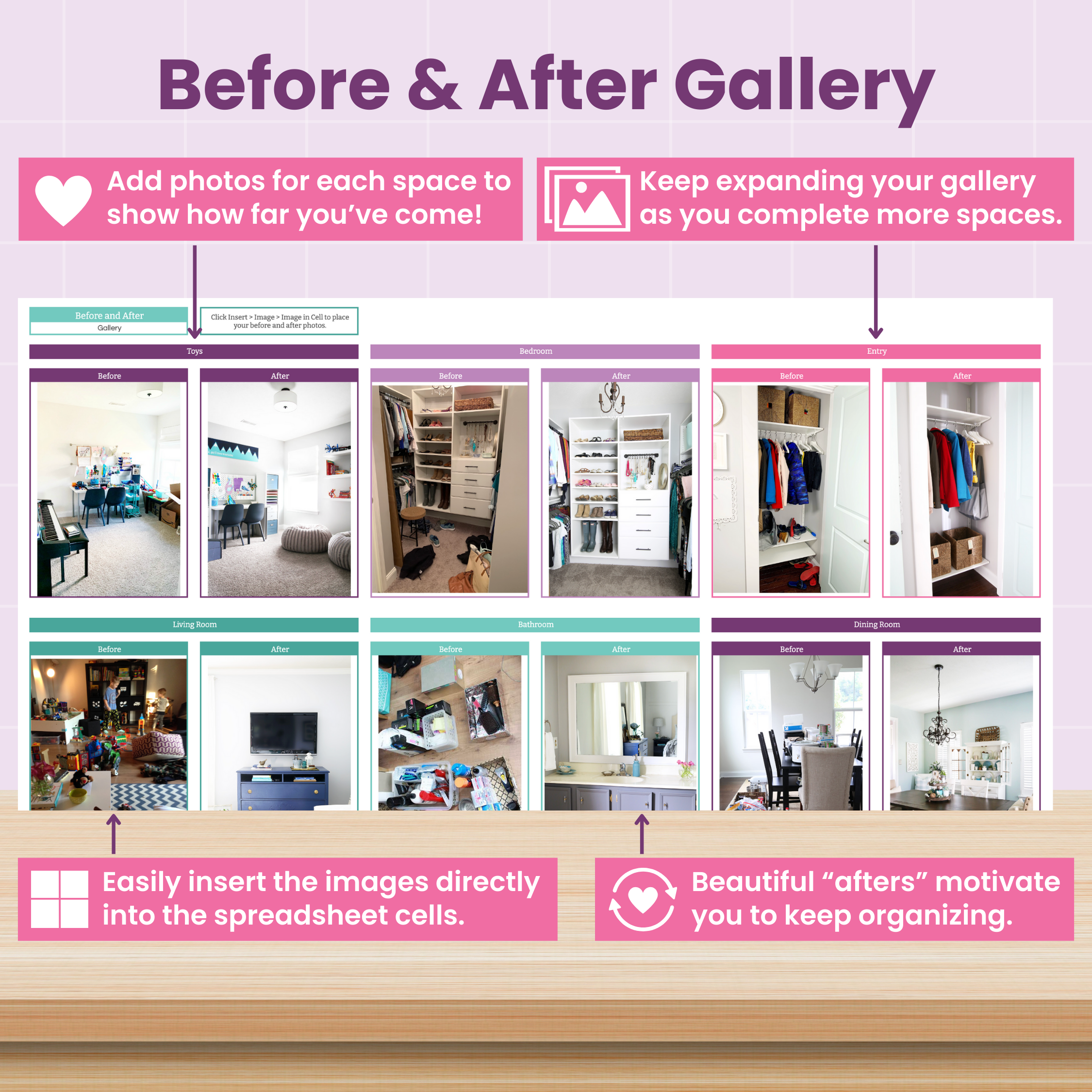Love Your Home Spreadsheet Bundle