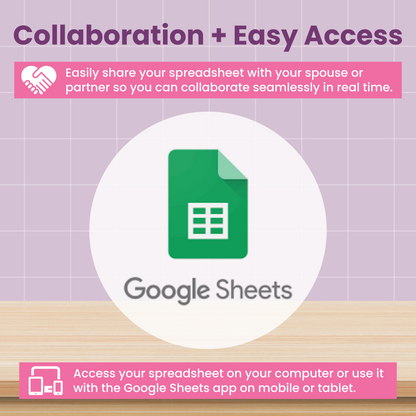 Reading Tracker Spreadsheet for Google Sheets