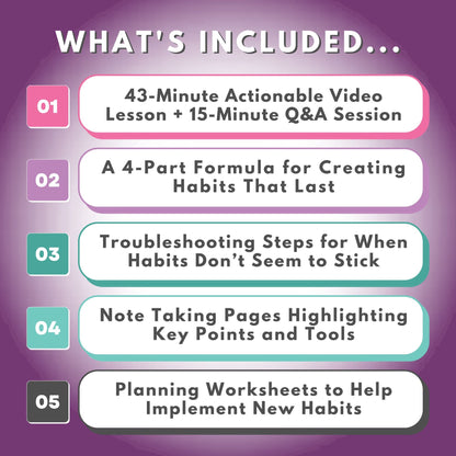 The Habit-Forming Formula Workshop
